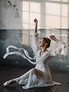 Начинающая балерина